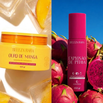 Kit Nutrição Tropical - Ouro de Manga + Explosão de Pitaya