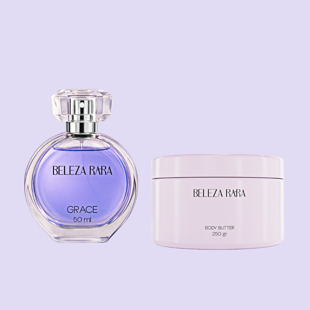 Kit Velvet Grace - Perfume + Body Butter - FRETE GRÁTIS - 10X DE 18,00