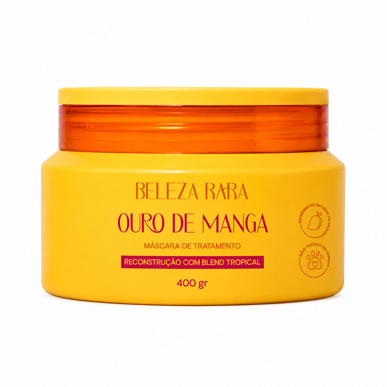 Máscara Capilar Ouro de Manga - 3X DE R$ 23,30